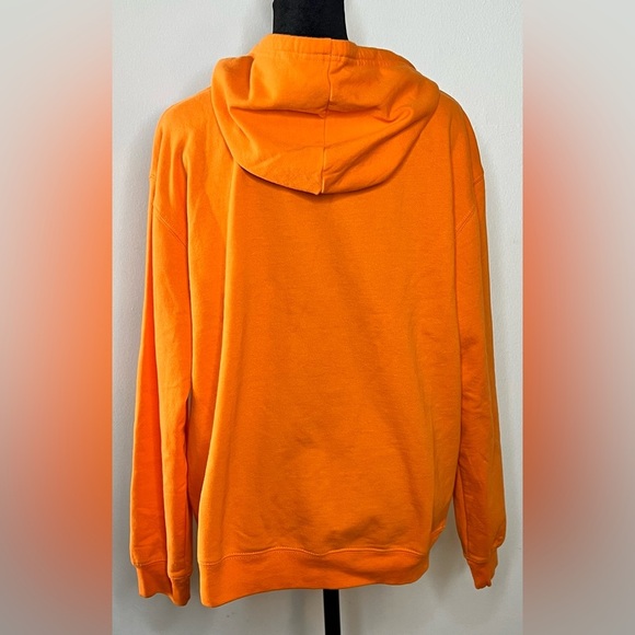 Disney Halloween Mickey Mouse hoodie sweatshirt kangaroo pocket orange XL EUC - Picture 7 of 10